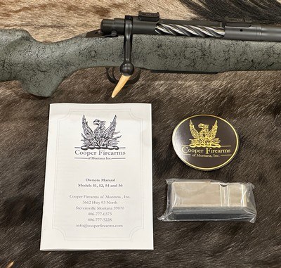 NEW NIGHTHAWK CUSTOM COOPER M52 EXCALIBUR 300 H&H MAG 24