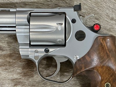 NEW KORTH MONGOOSE CLASSIC SILVER 6-SHOT 357 MAG 5.25