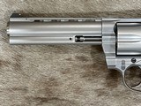 NEW KORTH MONGOOSE CLASSIC SILVER 6-SHOT 357 MAG 5.25
