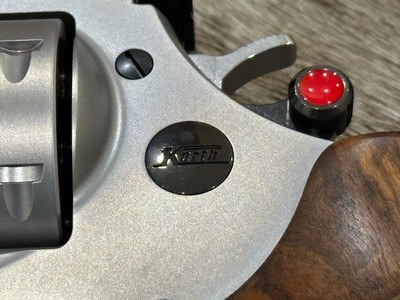 NEW KORTH MONGOOSE CLASSIC SILVER 6-SHOT 357 MAG 5.25