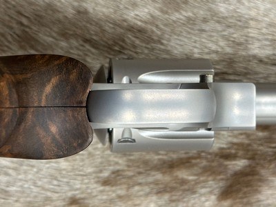 NEW KORTH MONGOOSE CLASSIC SILVER 6-SHOT 357 MAG 5.25