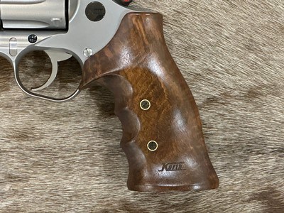 NEW KORTH MONGOOSE CLASSIC SILVER 6-SHOT 357 MAG 5.25