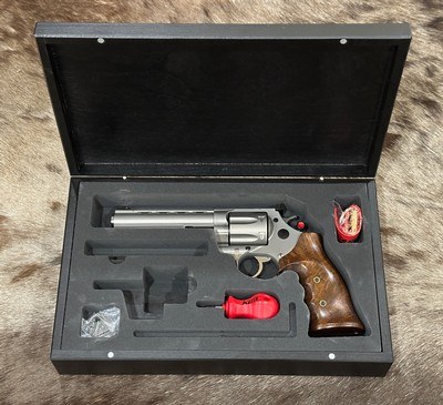NEW KORTH MONGOOSE CLASSIC SILVER 6-SHOT 357 MAG 5.25