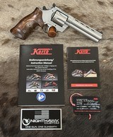 NEW KORTH MONGOOSE CLASSIC SILVER 6-SHOT 357 MAG 5.25