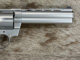 NEW KORTH MONGOOSE CLASSIC SILVER 6-SHOT 357 MAG 5.25