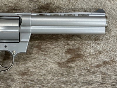 NEW KORTH MONGOOSE CLASSIC SILVER 6-SHOT 357 MAG 5.25