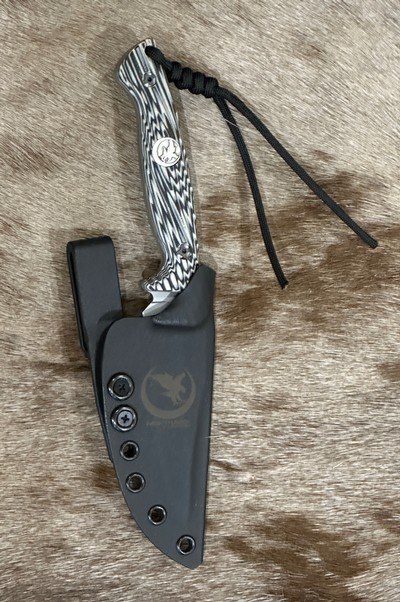 NEW NIGHTHAWK CUSTOM ROCK RIVER IRON WORKS JOURNEYMAN LIMITED EDITION KNIFE - Image 12 of 18