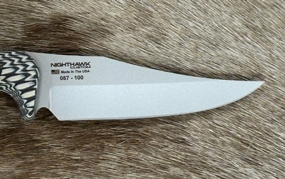 NEW NIGHTHAWK CUSTOM ROCK RIVER IRON WORKS JOURNEYMAN LIMITED EDITION KNIFE - Image 3 of 18