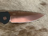 NEW NIGHTHAWK CUSTOM PROTECH TR3 DOUBLE STACK AUTOMATIC KNIFE COPPER ROSE GOLD - Image 8 of 19