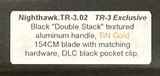 NEW NIGHTHAWK CUSTOM PROTECH TR3 DOUBLE STACK AUTOMATIC KNIFE TiN GOLD - Image 18 of 19