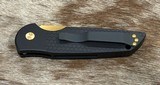 NEW NIGHTHAWK CUSTOM PROTECH TR3 DOUBLE STACK AUTOMATIC KNIFE TiN GOLD - Image 3 of 19
