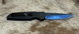 NEW NIGHTHAWK CUSTOM PROTECH TR3 DOUBLE STACK AUTOMATIC KNIFE SAPPHIRE BLUE - Image 8 of 20