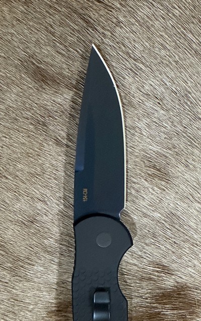 NEW NIGHTHAWK CUSTOM PROTECH TR3 DOUBLE STACK AUTOMATIC KNIFE SAPPHIRE BLUE - Image 13 of 20