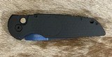 NEW NIGHTHAWK CUSTOM PROTECH TR3 DOUBLE STACK AUTOMATIC KNIFE SAPPHIRE BLUE - Image 3 of 20