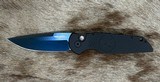 NEW NIGHTHAWK CUSTOM PROTECH TR3 DOUBLE STACK AUTOMATIC KNIFE SAPPHIRE BLUE - Image 11 of 20