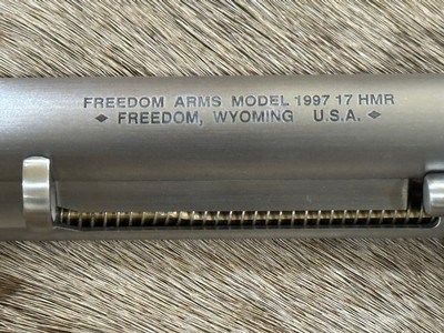 NEW FREEDOM ARMS MODEL 97 PREMIER GRADE 17HMR 7.5