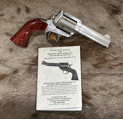 NEW FREEDOM ARMS MODEL 97 PREMIER GRADE 357 MAGNUM, ACTION WORK, FREE SAFARI - LAYAWAY AVAILABLE - Image 21 of 24
