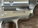 NEW CUSTOM FREEDOM ARMS MODEL 97 PREMIER GRADE 357 MAGNUM W/ DALL SHEEP HORN GRIPS - LAYAWAY AVAILABLE - Image 6 of 24