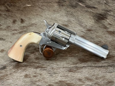 NEW CUSTOM FREEDOM ARMS MODEL 97 PREMIER GRADE 357 MAGNUM W/ DALL SHEEP HORN GRIPS - LAYAWAY AVAILABLE - Image 1 of 24