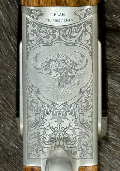 NEW HAPUIS ARMES FRANCE ELAN CLASSIC 470 NITRO EXPRESS DOUBLE RIFLE, GRADE AAA WOOD, ENGRAVED, EJECTORS 16702 - LAYAWAY AVAILABLE - Image 19 of 25