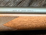 NEW WINCHESTER MODEL 70 SAFARI EXPRESS 416 REMINGTON MAGNUM 24