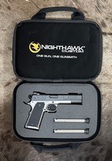 NEW NIGHTHAWK CUSTOM ENVOY AMBASSADOR SERIES GOV'T 1911 9MM LUGER SINGLE STACK W/ UPGRADES - LAYAWAY AVAILABLE - Image 23 of 25