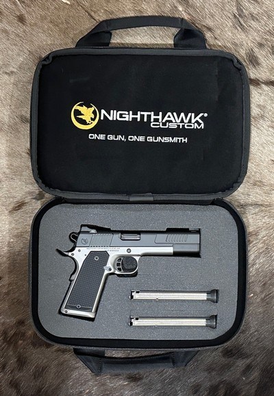 NEW NIGHTHAWK CUSTOM ENVOY AMBASSADOR SERIES GOV'T 1911 9MM LUGER SINGLE STACK W/ UPGRADES - LAYAWAY AVAILABLE - Image 23 of 25