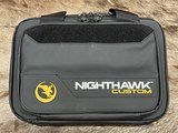 NEW NIGHTHAWK CUSTOM ENVOY AMBASSADOR SERIES GOV'T 1911 9MM LUGER SINGLE STACK W/ UPGRADES - LAYAWAY AVAILABLE - Image 24 of 25