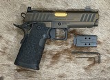 NEW NIGHTHAWK CUSTOM SHOP SPRINGFIELD COMMANDER 4.25