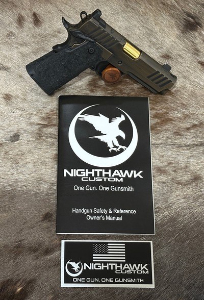 NEW NIGHTHAWK CUSTOM SHOP SPRINGFIELD COMMANDER 4.25