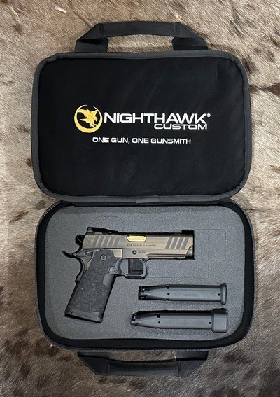 NEW NIGHTHAWK CUSTOM SHOP SPRINGFIELD COMMANDER 4.25