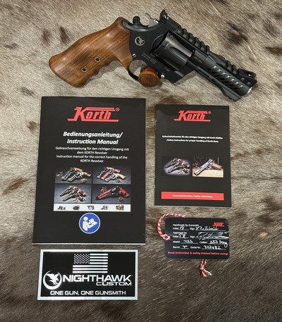 NEW KORTH NXS 8-SHOT 357 MAGNUM 4