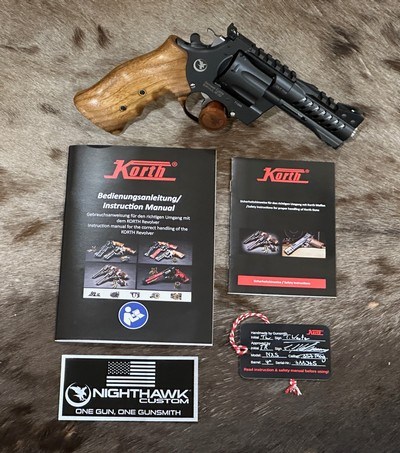 NEW KORTH NXS 8-SHOT 357 MAGNUM 4