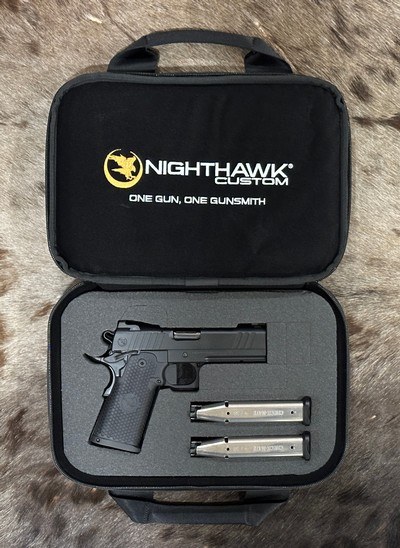 NEW NIGHTHAWK CUSTOM TRS COMMANDER DOUBLE STACK 4.25