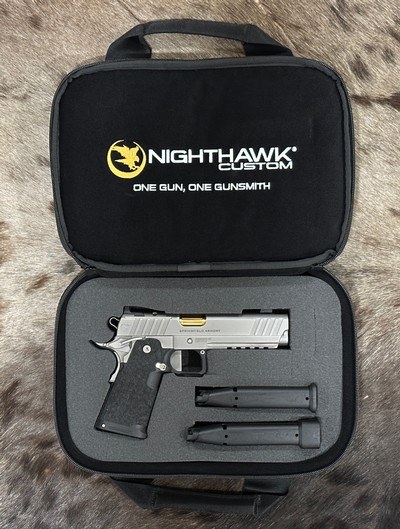 NEW NIGHTHAWK CUSTOM SHOP SPRINGFIELD GOV'T 1911 DS PRODIGY 5