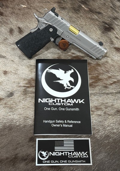 NEW NIGHTHAWK CUSTOM SHOP SPRINGFIELD GOV'T 1911 DS PRODIGY 5