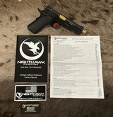 NEW NIGHTHAWK CUSTOM AGENT 2 GOV'T RECON 1911 9MM LUGER, 2 BARRELS, W/ UPGRADES - LAYAWAY AVAILABLE - Image 20 of 25