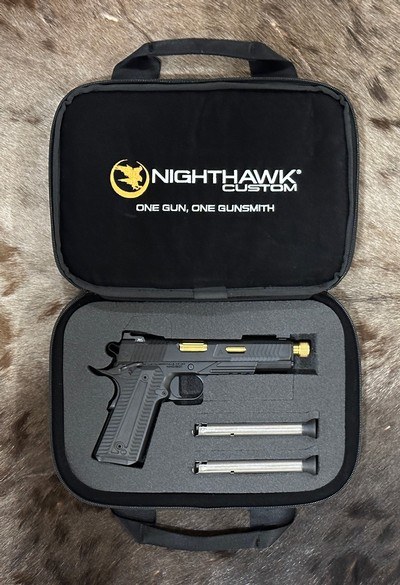 NEW NIGHTHAWK CUSTOM AGENT 2 GOV'T RECON 1911 9MM LUGER, 2 BARRELS, W/ UPGRADES - LAYAWAY AVAILABLE - Image 24 of 25