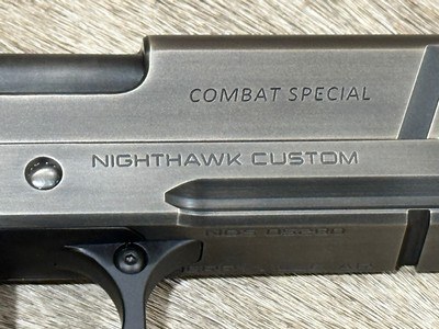 NEW NIGHTHAWK CUSTOM THUNDER RANCH COMBAT SPECIAL DOUBLE STACK 9MM 1911 W/ IOS, UPGRADES - LAYAWAY AVAILABLE - Image 8 of 25