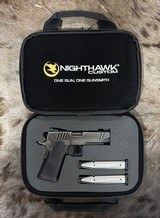 NEW NIGHTHAWK CUSTOM THUNDER RANCH COMBAT SPECIAL DOUBLE STACK 9MM 1911 W/ IOS, UPGRADES - LAYAWAY AVAILABLE - Image 23 of 25