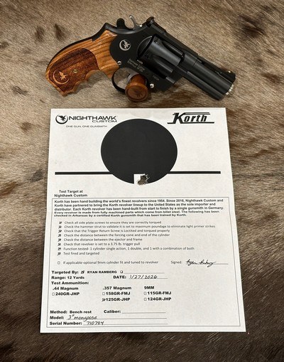 NEW KORTH MONGOOSE 6-SHOT 357 MAG 3