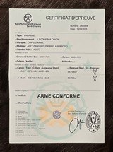 NEW CHAPUIS ARMES FRANCE IPHISI 375 H&H MAGNUM DOUBLE RIFLE 26