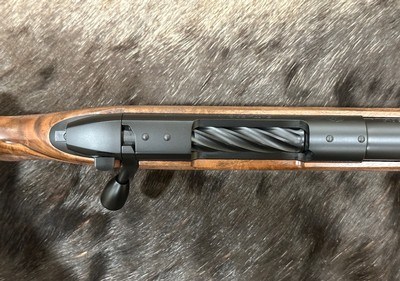 NEW WEATHERBY MARK V FRONTIER 375 H&H MAG, EXHIBITION WALNUT STOCK 24