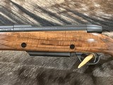 NEW WEATHERBY MARK V FRONTIER 375 H&H MAG, EXHIBITION WALNUT STOCK 24