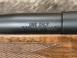 NEW WEATHERBY MARK V FRONTIER 375 H&H MAG, EXHIBITION WALNUT STOCK 24