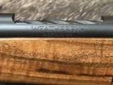 NEW WEATHERBY MARK V FRONTIER 375 H&H MAG, EXHIBITION WALNUT STOCK 24