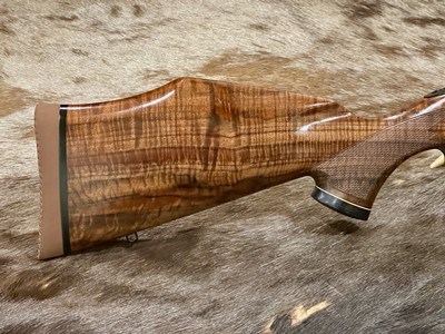 NEW WEATHERBY MARK V FRONTIER 375 H&H MAG, EXHIBITION WALNUT STOCK 24