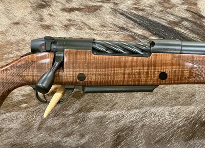 NEW WEATHERBY MARK V FRONTIER 375 H&H MAG, EXHIBITION WALNUT STOCK 24