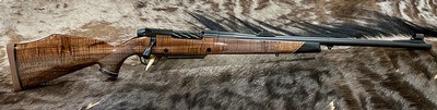 NEW WEATHERBY MARK V FRONTIER 375 H&H MAG, EXHIBITION WALNUT STOCK 24