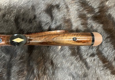 NEW WEATHERBY MARK V FRONTIER 375 H&H MAG, EXHIBITION WALNUT STOCK 24